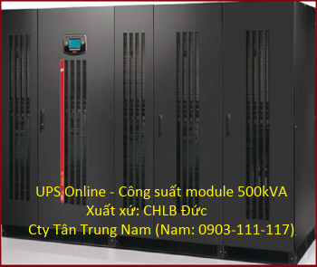 Bộ lưu điện UPS online công suất 500kVA